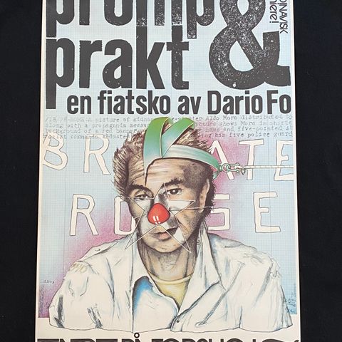Spesielle plakater (vintage) fra Teatret på Torshov