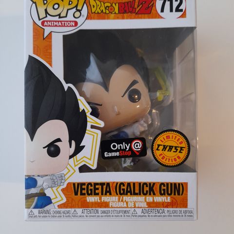 Vegeta (Galick Gun) - Dragon Ball Z (Chase, Gamestop Exclusive)