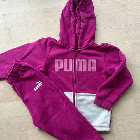 Joggedress fra puma - str 104