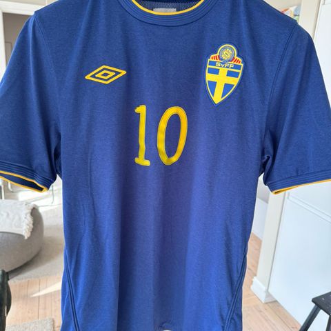 Sverige hjemmedrakt Ibrahimović i strl Medium