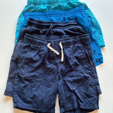 Lin shorts, bomull shorts + 2 på kjøpet (11-12 år)