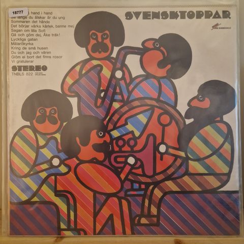 18777 Various - Svensktoppar (Sparbo - Borg - Nilsmen +++ ) - LP
