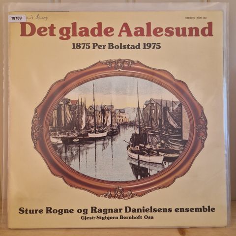 18789 Rogne, Sture og Ragnar Danielsens Ensemble - Det Glade Aalesund - LP