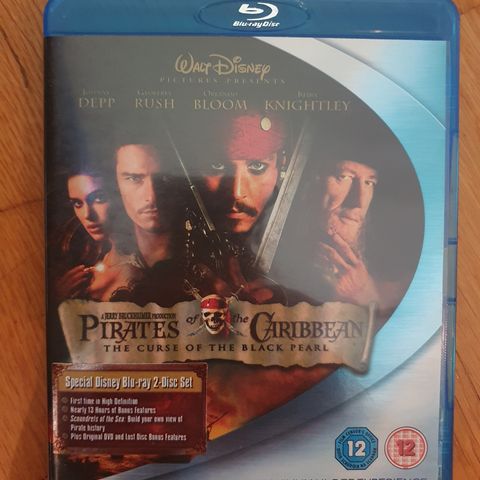 PIRATES OF THE CARABBEAN the curse of the black Pearl Uk utgave