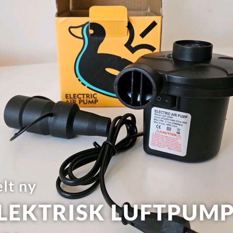 Elektrisk pumpe- ny