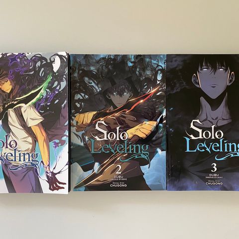 Solo Leveling manga 1-3