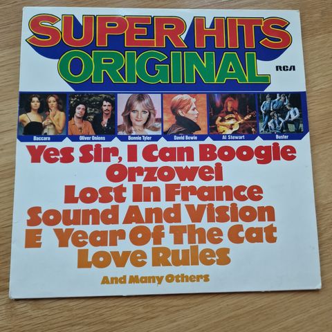 Super hits original LP-plate