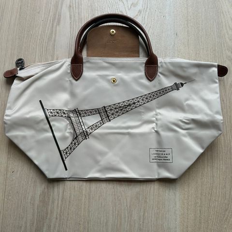 Longchamp Pliage Veske - limited edition Eiffeltårnet