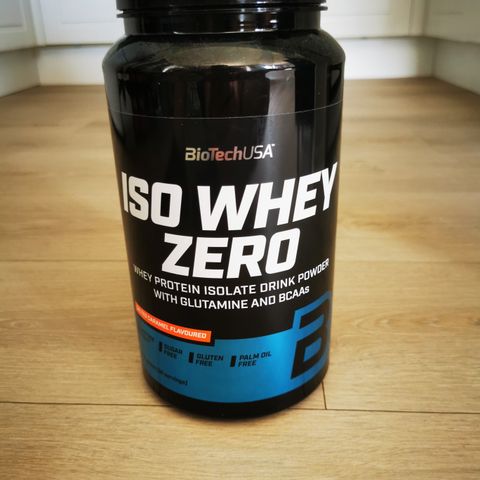 Iso Whey Zero Proteinpulver (salted caramel)