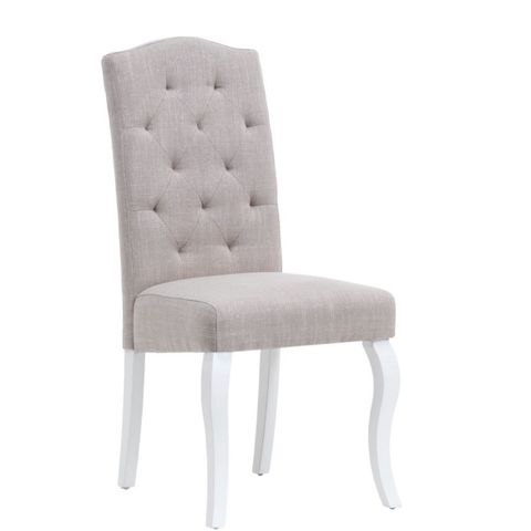 Dining chair STENLILLE sand/white