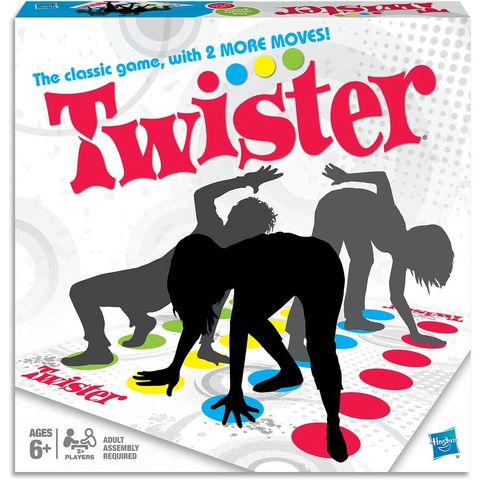 Twister Aktivitetsspill Brettspill