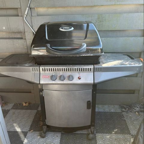 GASSGRILL M/flaske