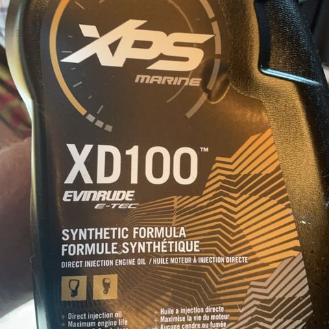 Motorolje 3.8L. Evinrude XPS XD 100