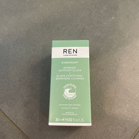 Ren skincare evercalm barrier support elixir 30ml