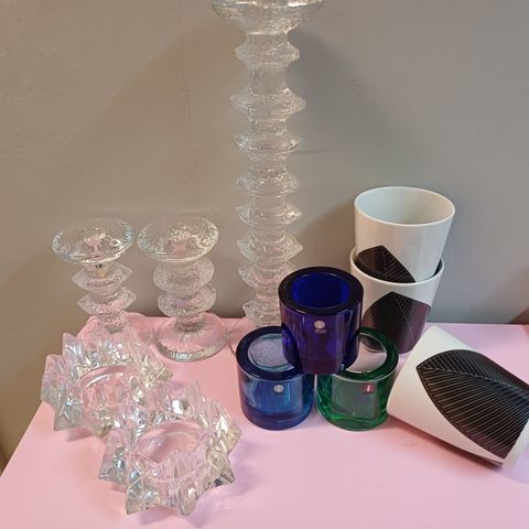 iittala Festivo 8 & 2 ringer- Kivi - Stilla- Trilli