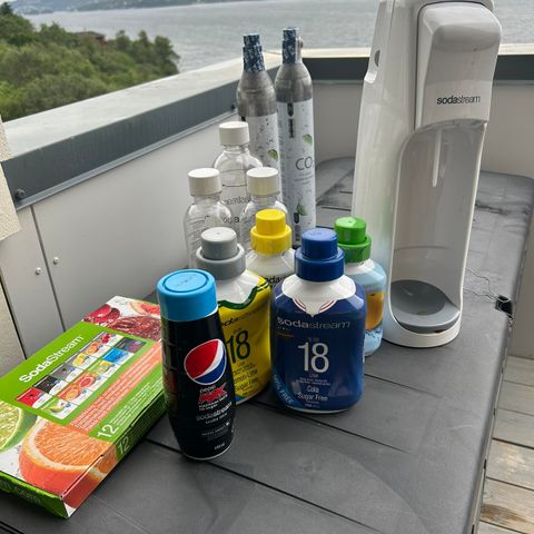 Soda Stream maskin  M/ tilbehør