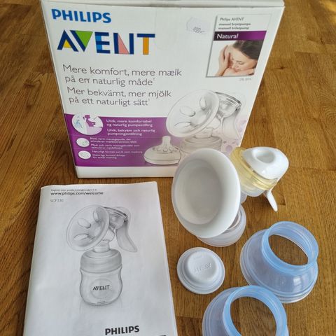 Philips Avent manuel brystpumpe