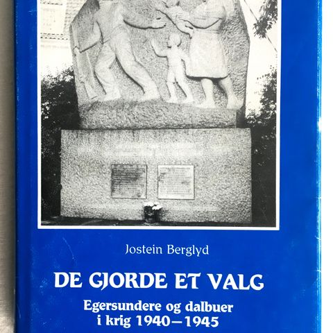 Egersundere og dalbuer i krig 1940 - 1945