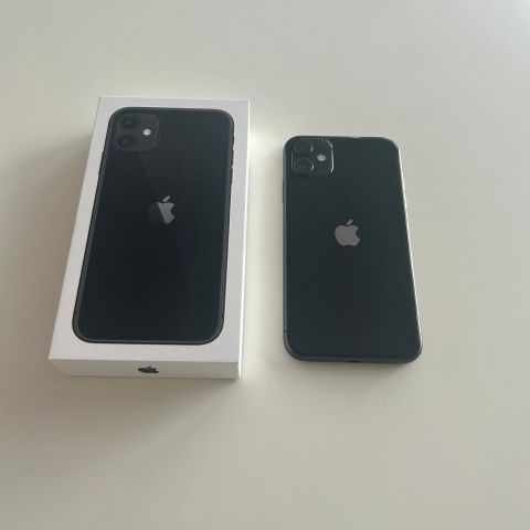 iPhone 11 (knust skjerm i toppen)