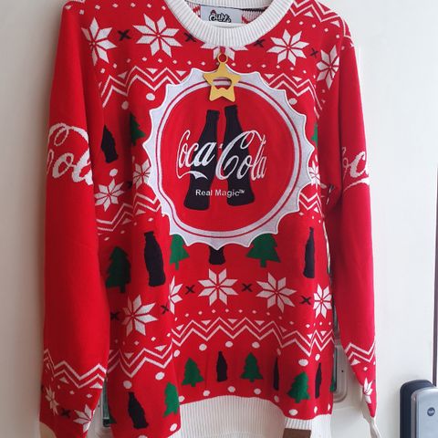 Coca cola julegenser, BNWT