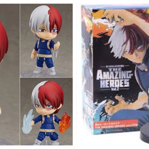 My hero academia, Shoto Todoroki anime figurer