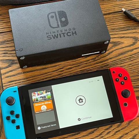 Mega pent Nintendo Switch 2021 🤩 + utstyr 🎮