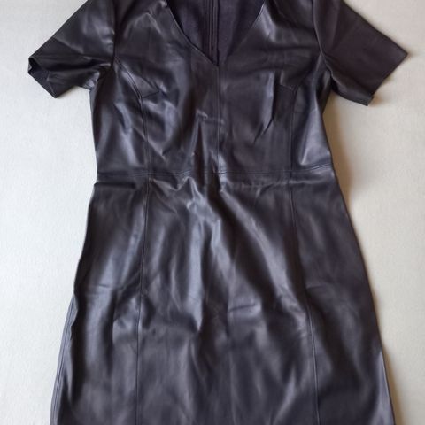 New Mango "leather effect" dress, size L