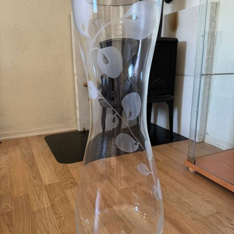 Glassvase.