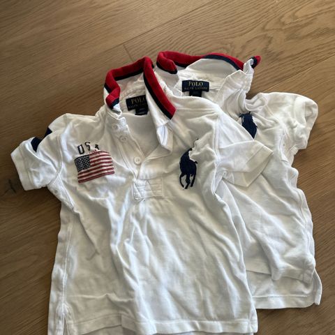 Polo Ralph Lauren piquet str 4 år (2 stk)