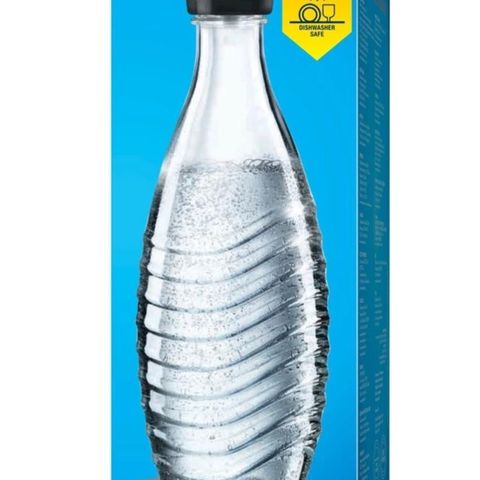 Soda Stream glassflaske