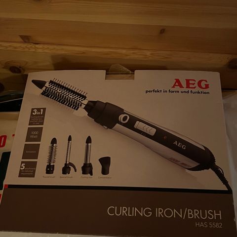 AEG Curling iron brush