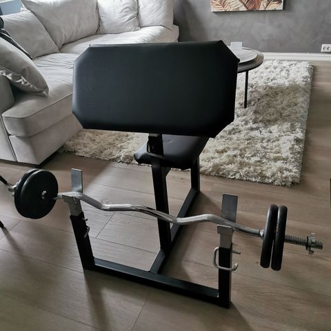 Trening benke + Stange + 4x 5kg