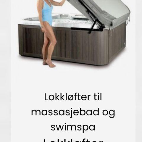 Lokkløfter sidemontert