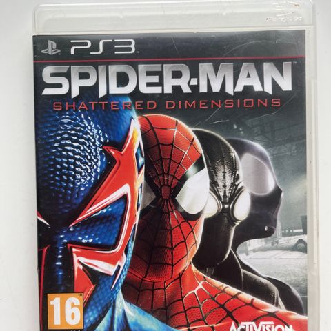 Ps3 spill SPIDER-MAN SHATTERED DIMENSIONS