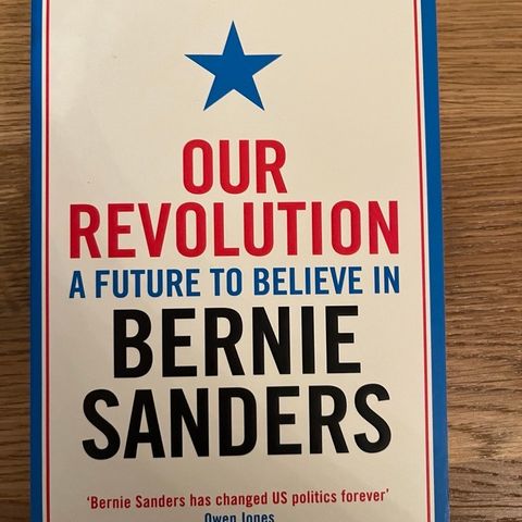 Our revolution av Bernie Sanders på engelsk