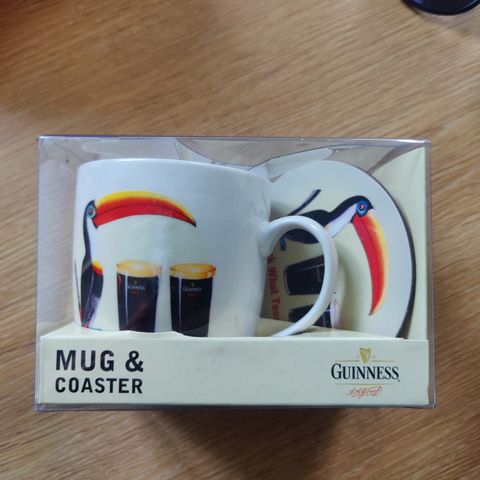 Guinness Mug & Coaster Sett