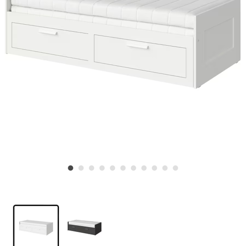 IKEA Brimnes seng m/skuffer