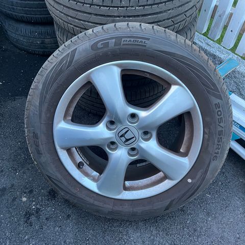 Honda sommerhjul 205/55R16