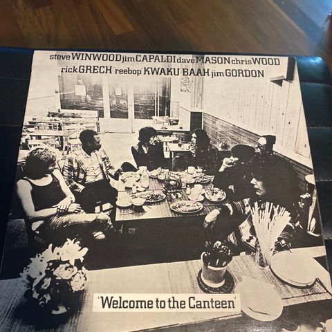 Traffic ** Welcome To The Canteen ** LP ** RESERVERT