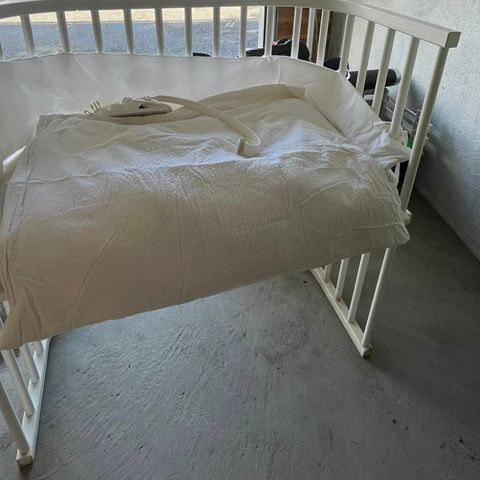 Babybay sideseng bedside crib