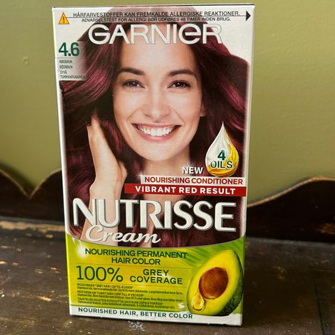 Garnier Nutrisse Cream - 4.6 Rødbrun