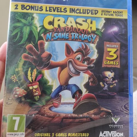 Crash bandicoot n'sane triology