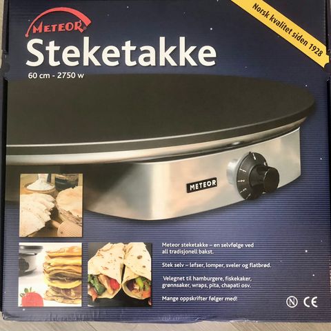 Meteor steketakke 60cm