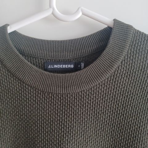 J Lindberg, sweater, herre, srt. S, grønn