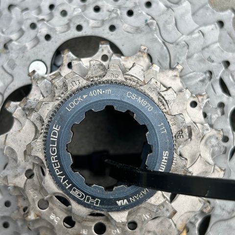 Shimano CS-M970 XTR Kassett