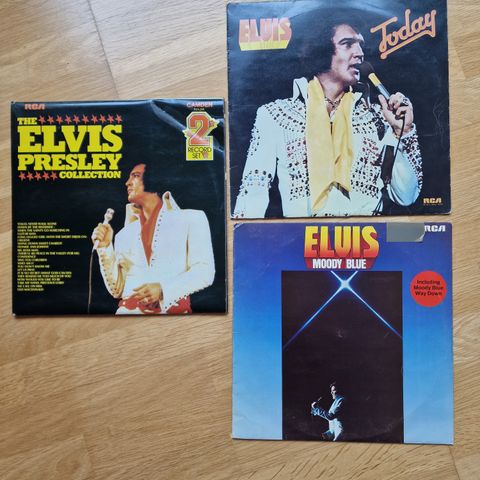 Elvis Presley - LP-plater