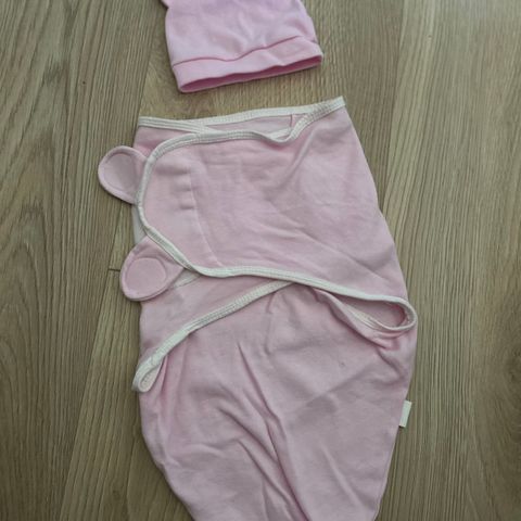 Swaddlepose til baby, 0-3mnd