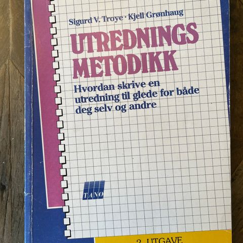 Utredningsmetodikk