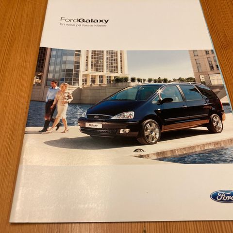 BILBROSJYRE - FORD GALAXY - 2004 - MED PRISLISTE