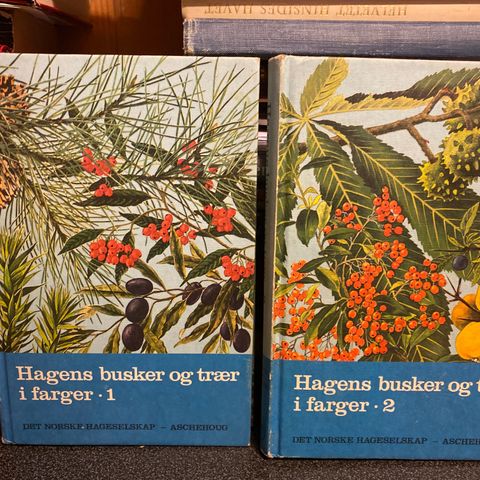 Hagens busker og trær i farger 1 & 2